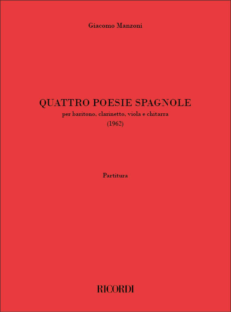 Quattro poesie spagnole